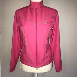 Nike pink jacket (xs)